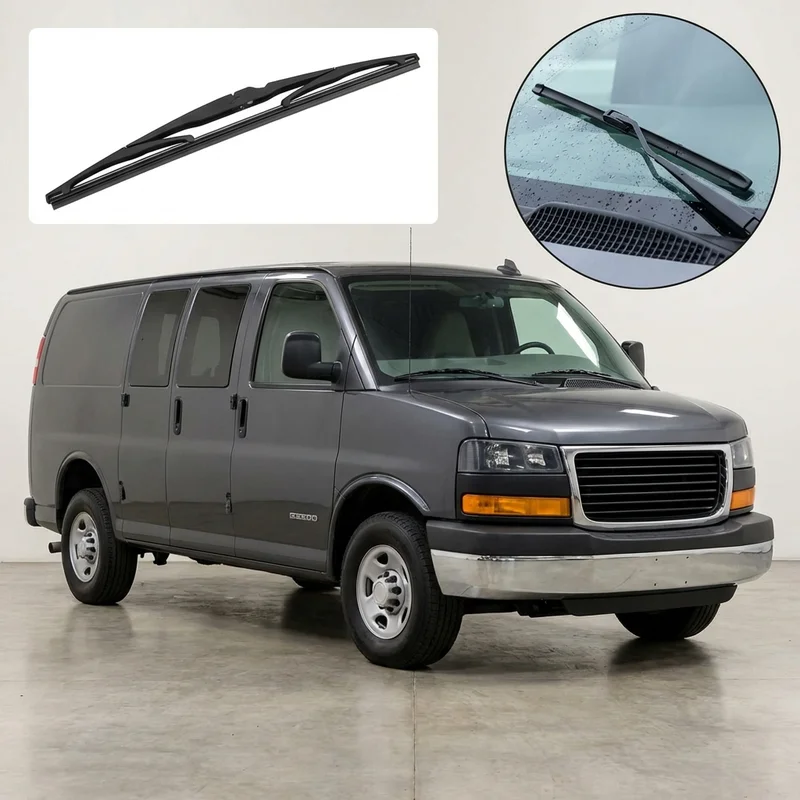 Driver Side Wiper Blade for GMC G25/G2500 Van (1967 - 1974) - 1